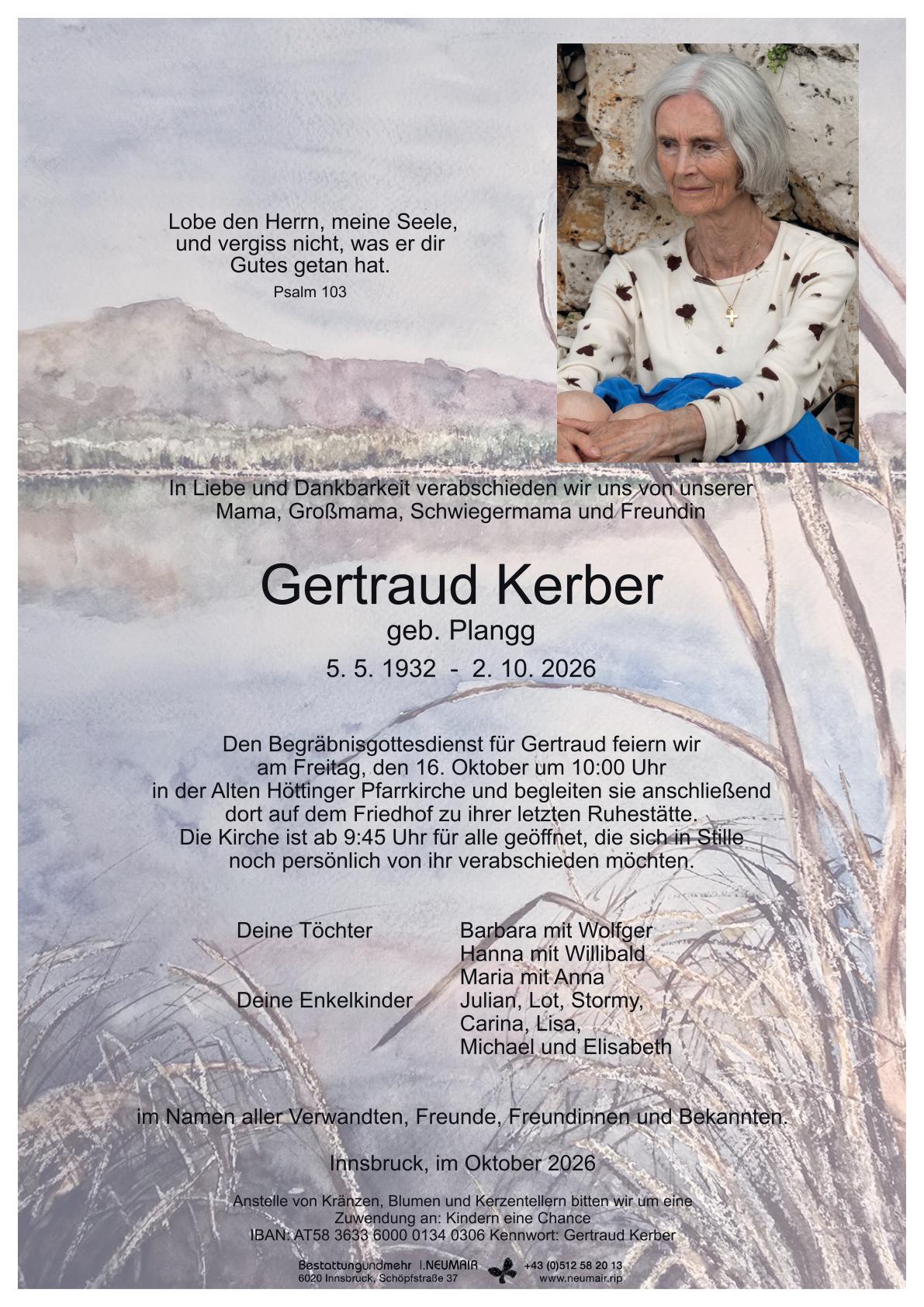 Gertraud Kerber